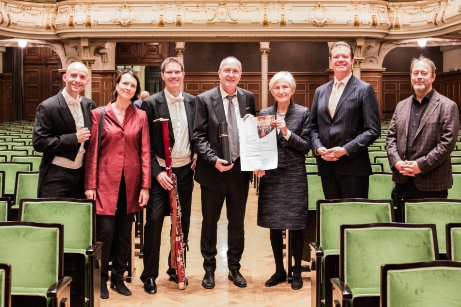 Ehrenmitgliedschaft für die Grazer Philharmoniker